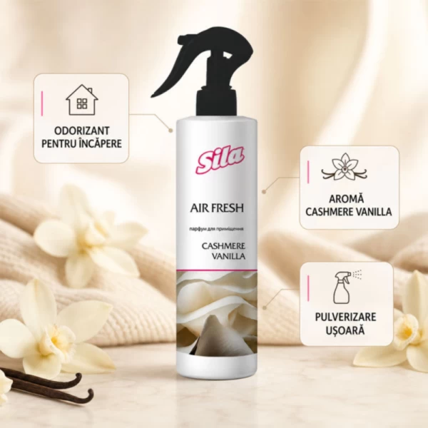 Sila odorizant pentru incaperii 400 ml Cashmere Vanilla - image 2