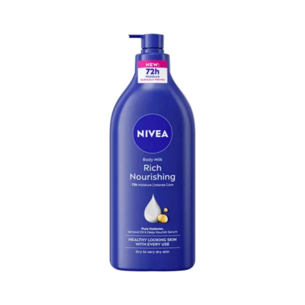 Nivea Lapte de Corp Rich Nourishing 400 ml pump - image 1
