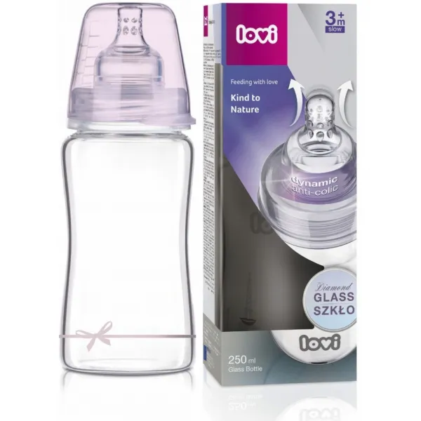Lovi Sticlă Baby Shower pentru fete 250 ml - image 1