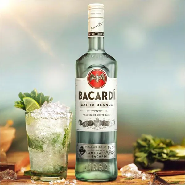 Ром Бакарди Карта Бланка 40% 1л - image 2