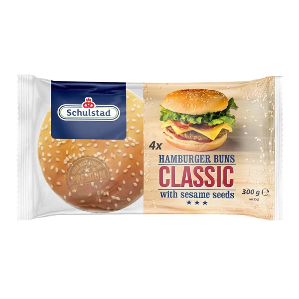 Schulstad Chifla Hamburger susan 4*75gr - image 1