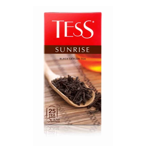 Чай черный цейлонский Tess Sunrise 25 шт - image 1