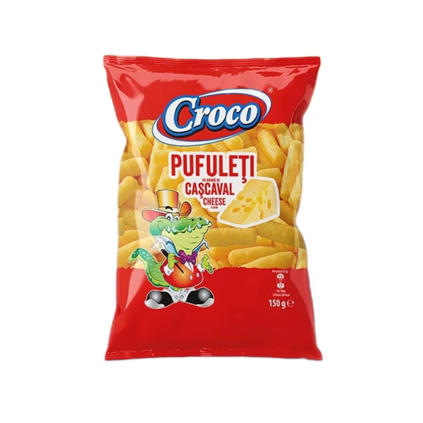 Croco Кукурузные палочки со вкусом сыра (качкавал), 150 г - image 1