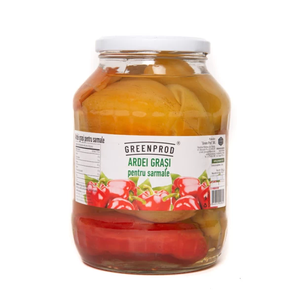 Green Prod Ardei grasi pentru sarmale 1620g - image 1