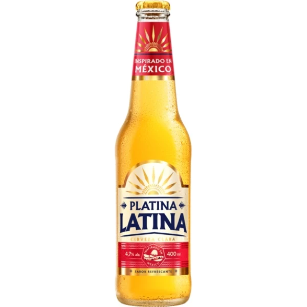 Platina Latina Пиво светлое 4,7% 400мл - image 1