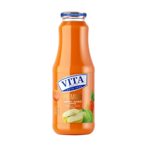 Vita Premium Сок Морковь, айва и яблоко 1 л (Бутылка) - image 1