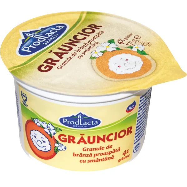 Творог Grauncior 175гр 4%, Prodlacta - image 1