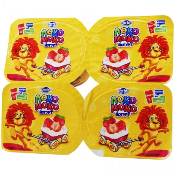 Loko Moko Iaurt cu capsuni Lactel 5% 115g - image 2