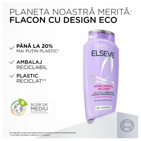 Elseve Sampon 400ml Hyaluron Plump - image 5