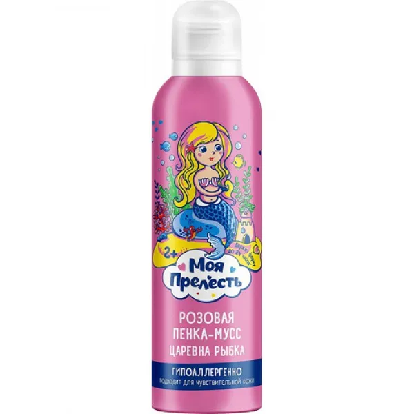 Moia Prelesti spuma de baie Imparateasa Peste (roz) 200ml - image 1