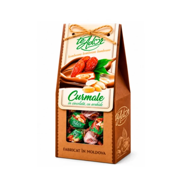 Bomboane Te Ador Curmale in ciocolata 220g - image 1