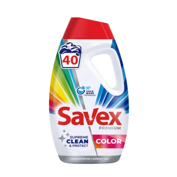 Savex Detergent lichid 1.8L Premium Color - image 2