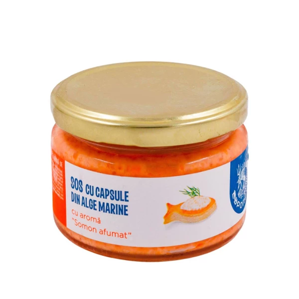 EvroProm Кулинарное изделие с капсулами из морских водорослей со вкусом копченого лосося 180 г - image 1