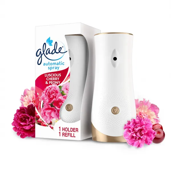 Glade Автоматический освежитель воздуха для помещений непрерывного действия "Вишня и Пион" 269 мл - image 2