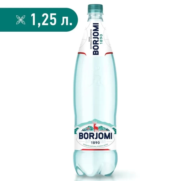Borjomi Apă minerală naturală intens carbogazoasă 1,25l - image 2