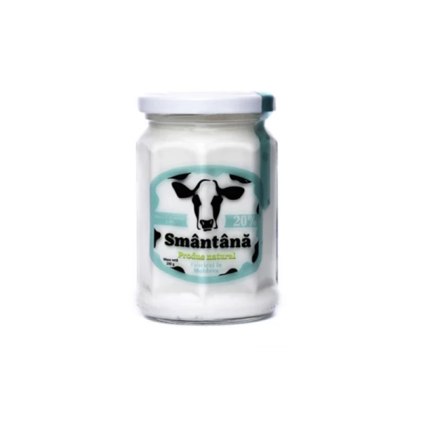 Smantana fermentata Lattese 20%, 290 gr - image 1