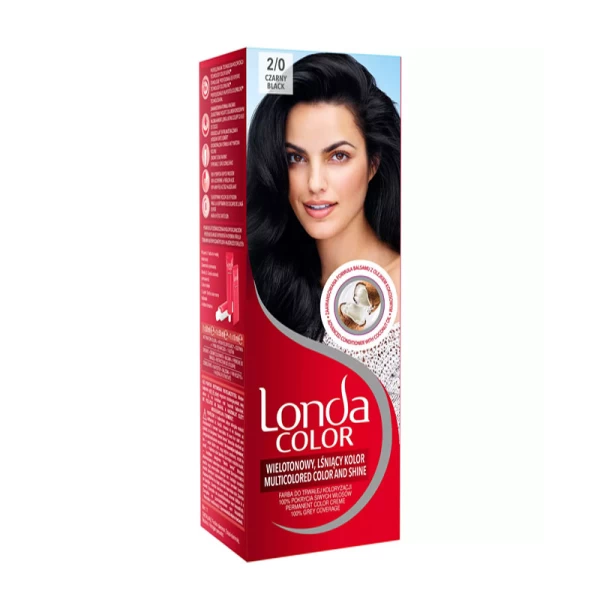 Londa Color Крем-краска Чёрный 2/0, 110 мл - image 1