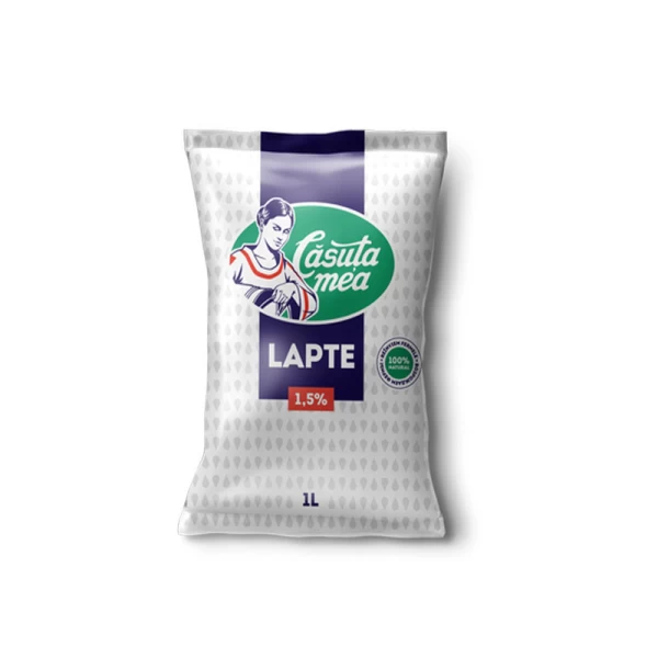 Casuta Mea Lapte 1L 1,5% politilena - image 1
