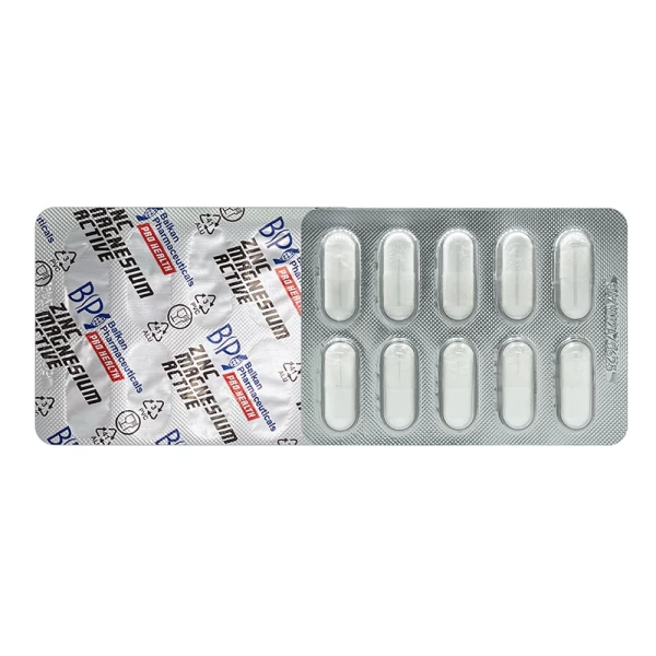 BP Vitamine Zinc Magnesium Active 60cap - image 4