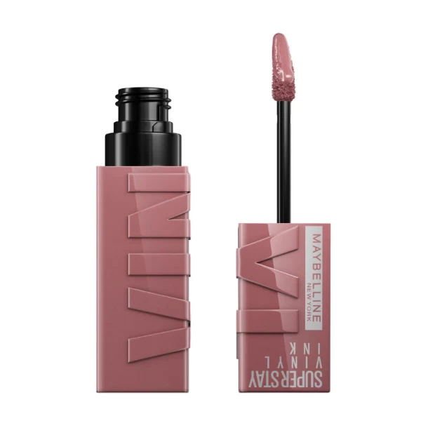 Maybelline Стойкая жидкая губная помада New York SuperStay Vinyl Ink 110 Awestruck с виниловым блеск - image 2