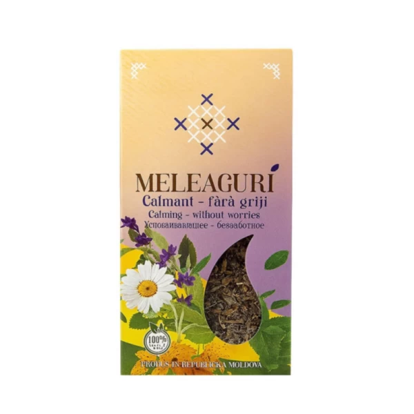 Amestec din plante aromatice Calmant Meleaguri 50g - image 1