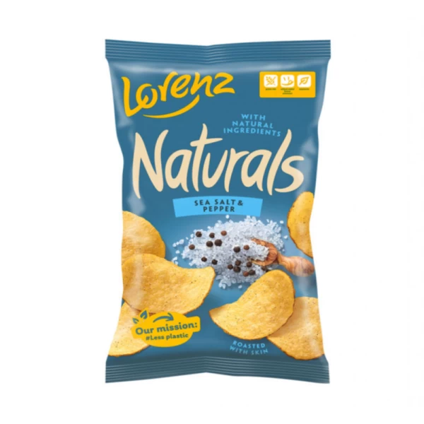 Naturals Chipsuri sare de mare si piper 100 g - image 1