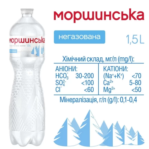 Apa minerala Morshinska necarbogazoasa 1,5l - image 3