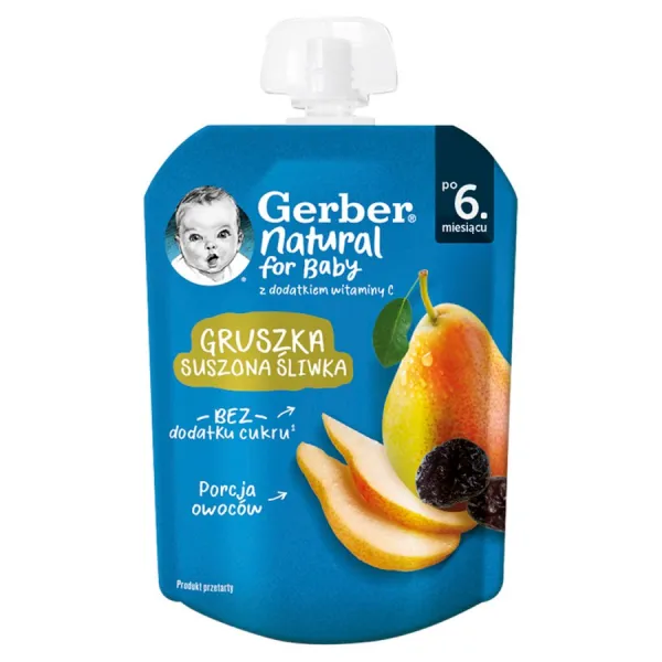 Gerber Piure din pere si prune 80g - image 1