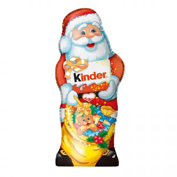 Kinder Figurina ciocolata Chocolate Santa Claus 55g - image 1
