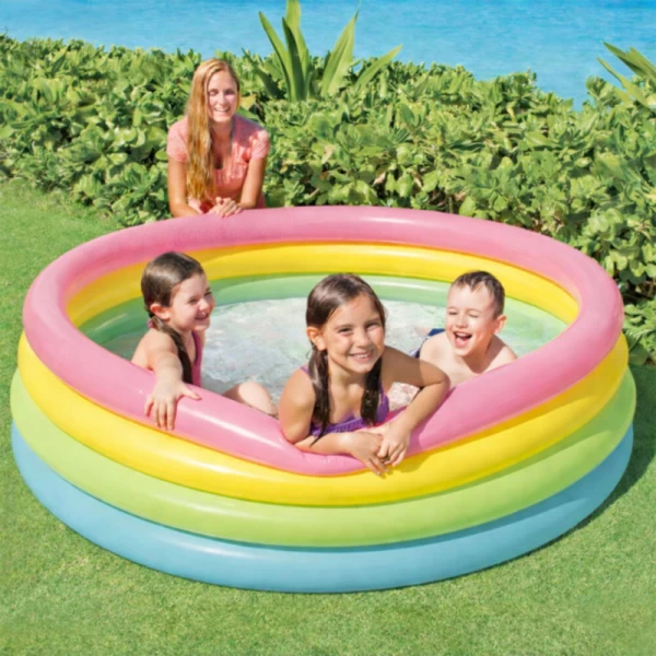 Piscină gonflabilă pentru copii Sunset Glow, 168×46 cm, 780 L, 3+ ani, Intex (56441) - image 2