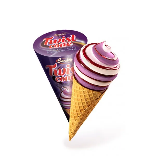 Twist Cone Coacaza Neagra & Vanilie 145g - image 1