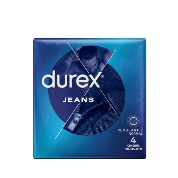 Prezervative Durex Jeans 4 buc - image 1