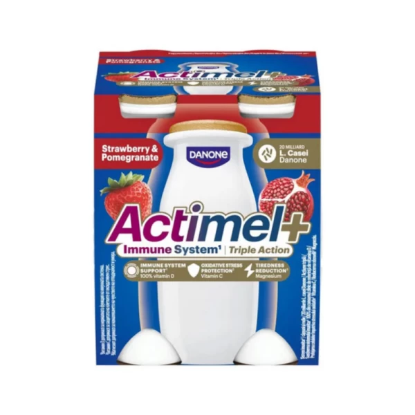 Actimel Iaurt de baut capsuni 4*100g - image 2