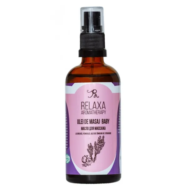 Relaxa Ulei pentru copii (levantica,Ulei de simburi destrugure) 100ml - image 1