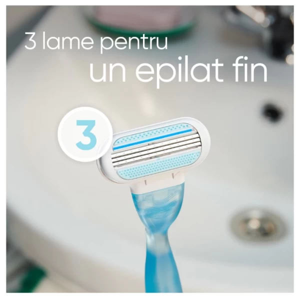 Станок для бритья женский (Бритва) Venus Smooth c 2 сменными картриджами - image 3