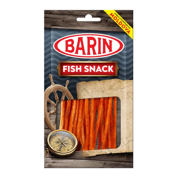 Barin Pollack bețișoare, sărate, uscate cu chili 40gr. - image 1