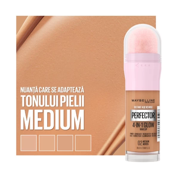 Maybelline Консилер Instant Anti Age Perfector 4-in-1 02 Medium - image 2