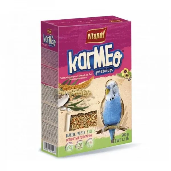 Комплексный корм Vitapol Karmeo для волнистых попугаев 500 г - image 1