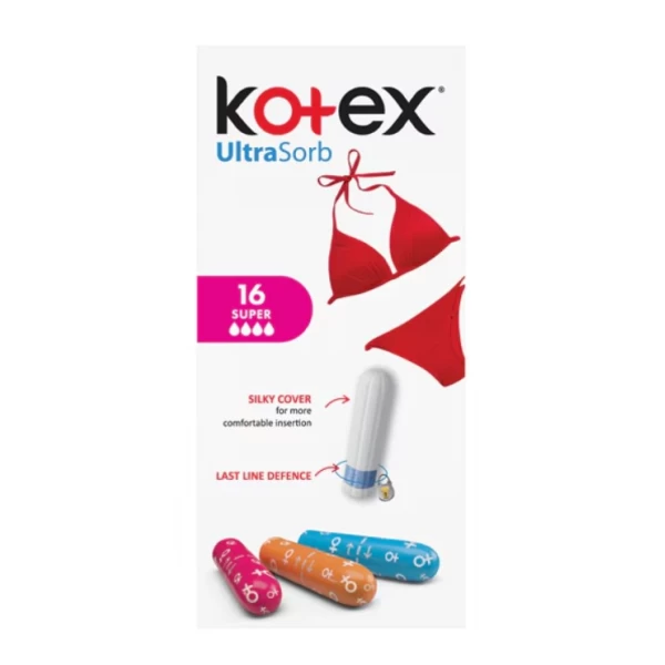 Kotex Tampoane Ultra Sorb Super 16 buc - image 2