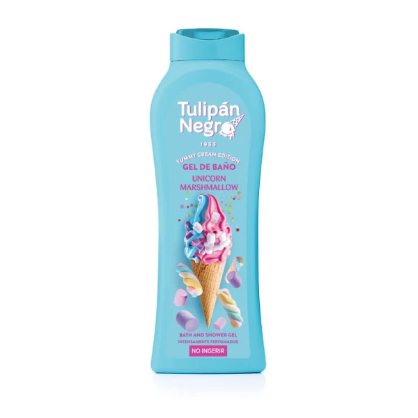 Tulipan Negro Gel de dus 650 ml Unicorn Marshmellow - image 1