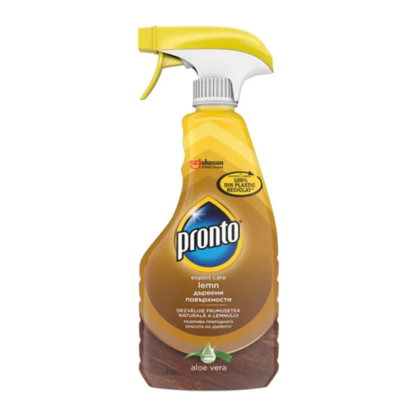 Pronto Spray 500ml ingrijire si curatare suprafete lemn Aloe Vera - image 1
