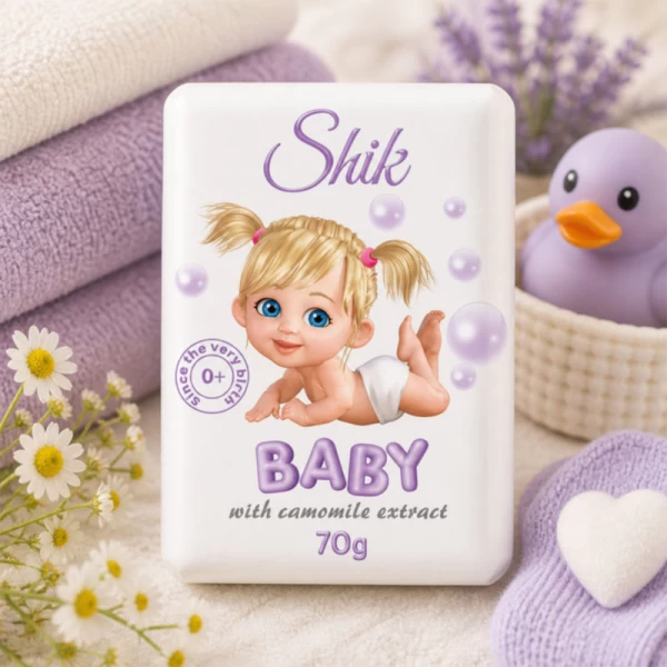 Детское твердое мыло SHIK с Ромашкой 70 г - image 2
