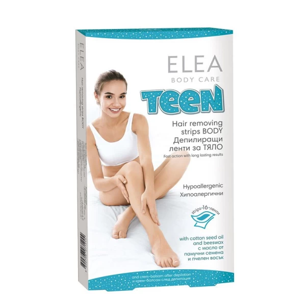 Elea Восковые полоски гипоаллергенные для тела 16шт - image 1
