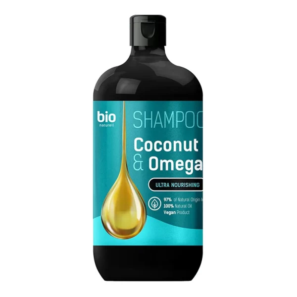 Шампунь Bio Naturell Coconut Oil & Omega 3 Shampoo для всех типов волос, 946 мл - image 1