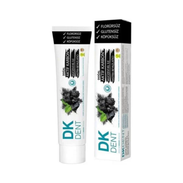Dk Dent зубная паста Активированный Уголь 100 мл - image 1