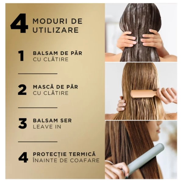 Pantene Balsam de par Repair & Protect, 3 Minute Miracle pentru par fragil si uscat 220ml - image 3