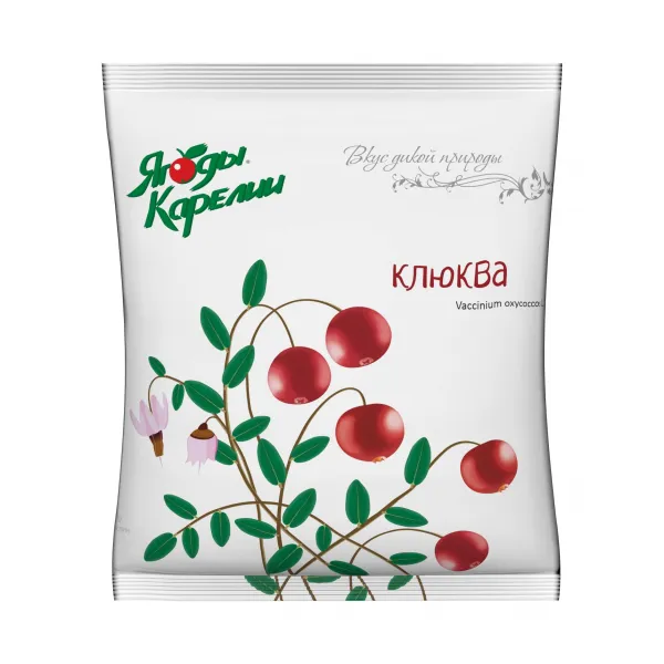 Клюква, Ягоды Карелии 200г пакет - image 1