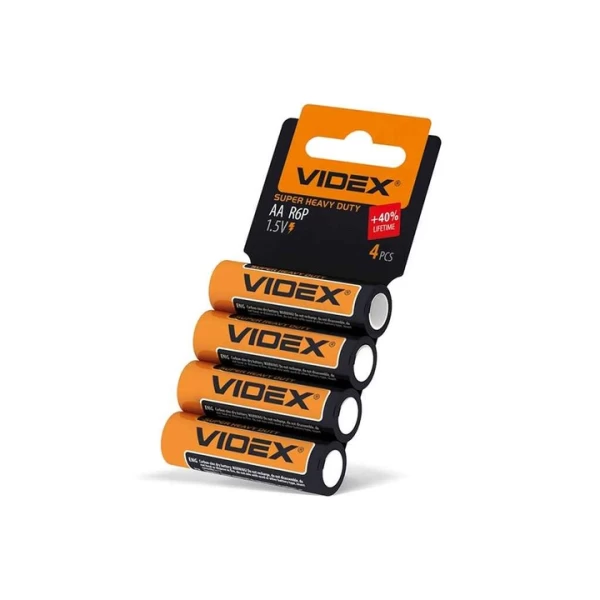 Videx Baterie R6P / AA 4 buc - image 1