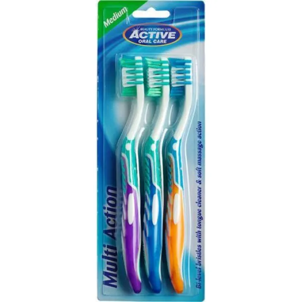 Active Perie de dinti Multi Action 3buc - image 1