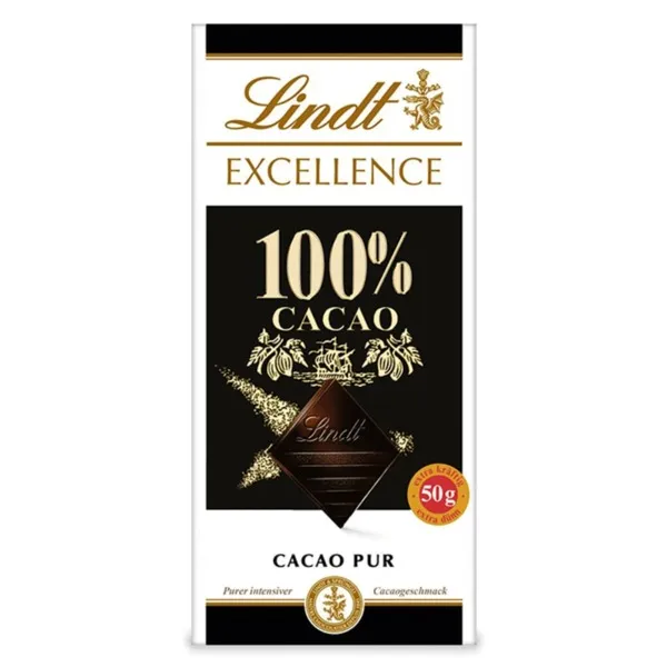 Lindt Excellence Темный шоколад с 99% какао 50 г - image 1